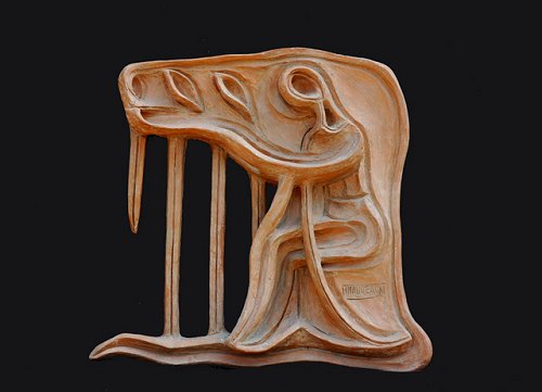 NF 746 Sculpture « esprit- lumière » par FILLAUDEAU Noël